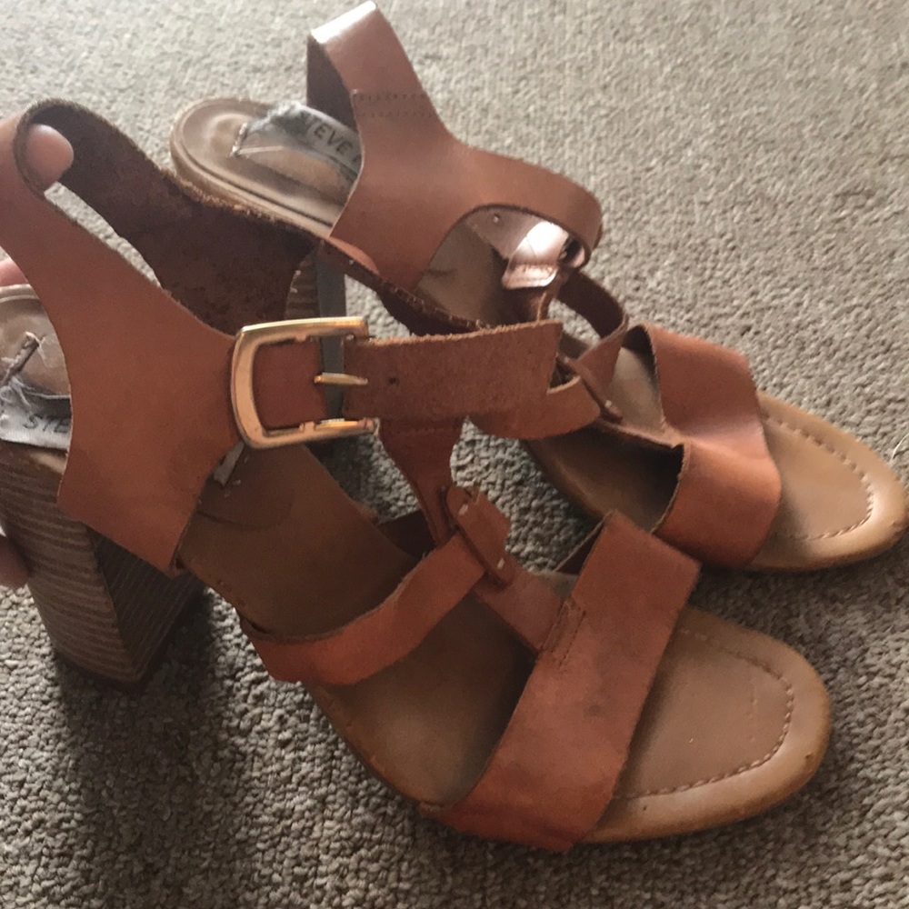 Steve Madden Leather Heels